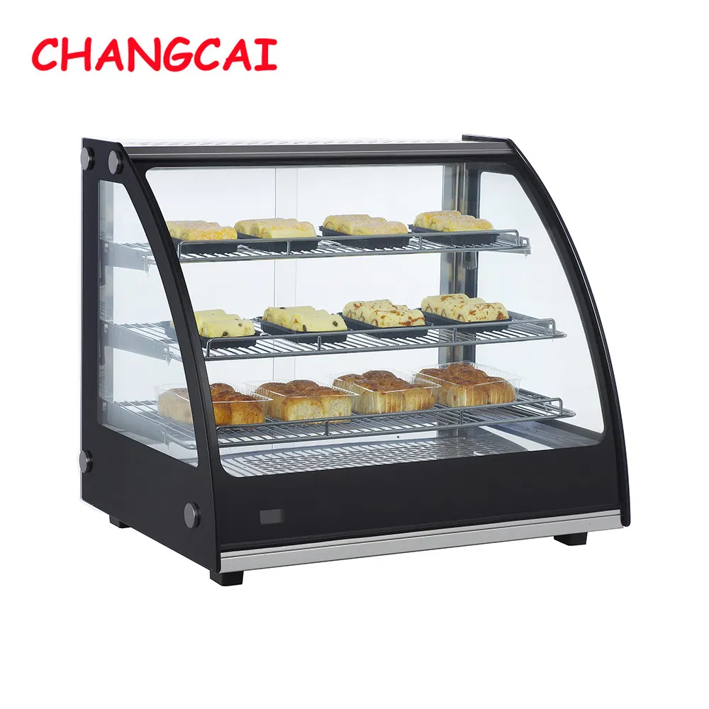 Оборудование для общественного питания Многофункциональный электрический стеклянный дисплей для фаст-фуда Подогреватель еды