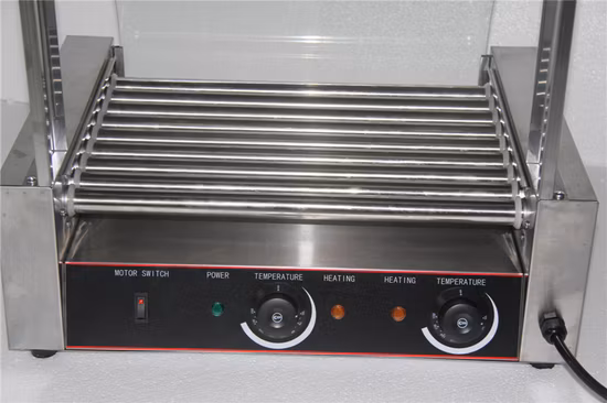 Стеклянная крышка, одобренная Ce, ролик для хот-догов